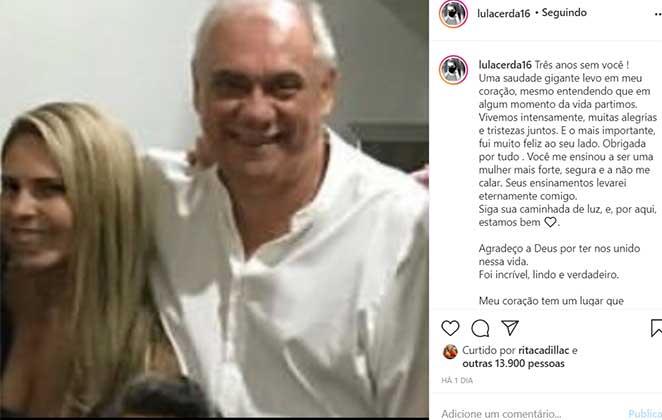 Lu Lacerda relembra três anos sem Marcelo Rezende
