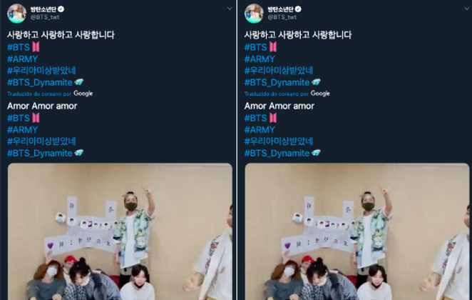 Grupo BTS adora interagir com os fãs pelo Twitter