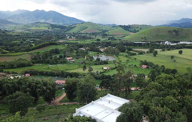 Visão aérea do empreendimento em Minas Gerais