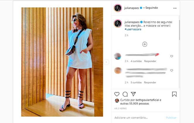 Juliana Paes exibe estilo em novas fotos no Instagram