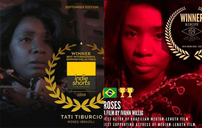 Premiada em festivais internacionais de cinema pelo filme Rosas 