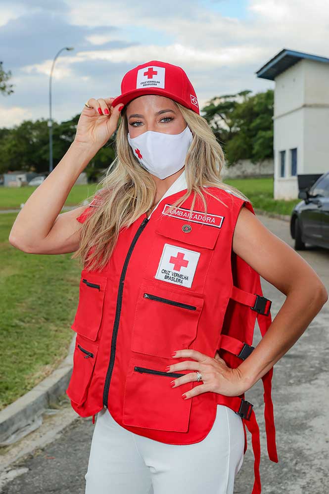 Ticiane Pinheiro é nomeada embaixadora da Cruz Vermelha