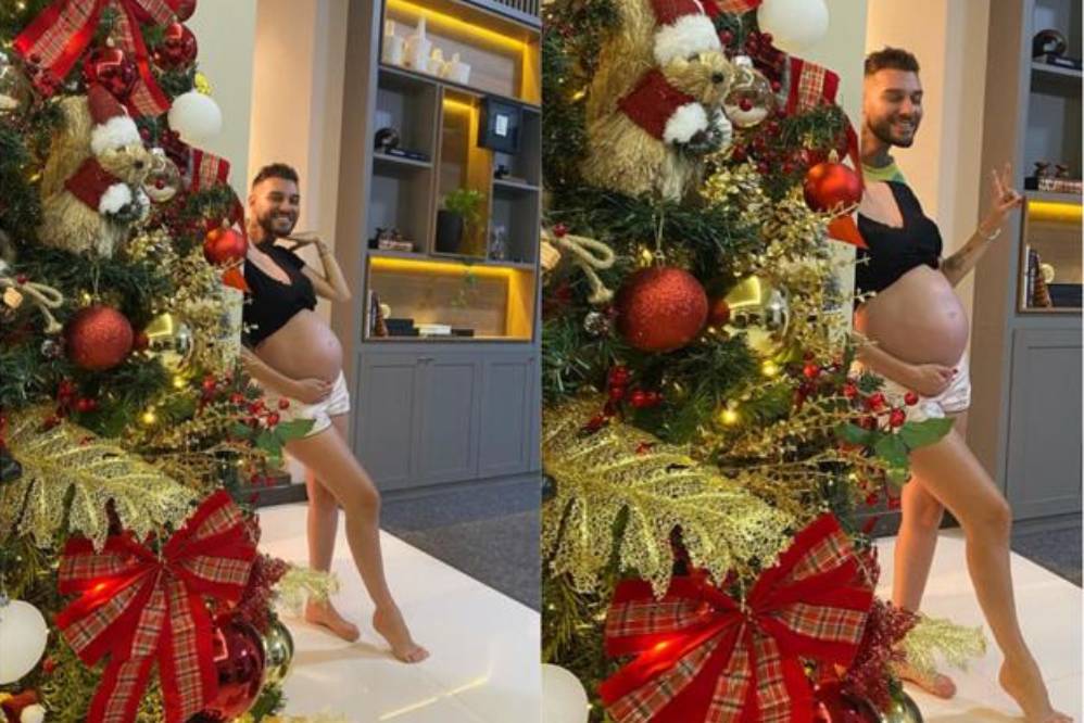 Lucas Lucco trollou os fãs ao mostrar a decoração de Natal