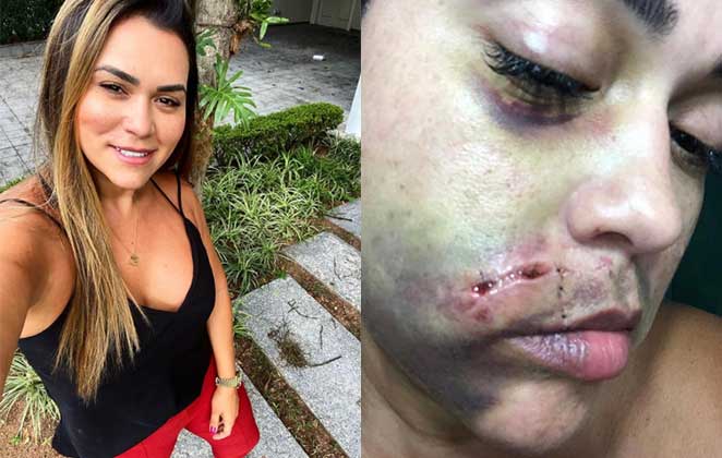 Milka Borges foi agredida em um restaurante em São Paulo