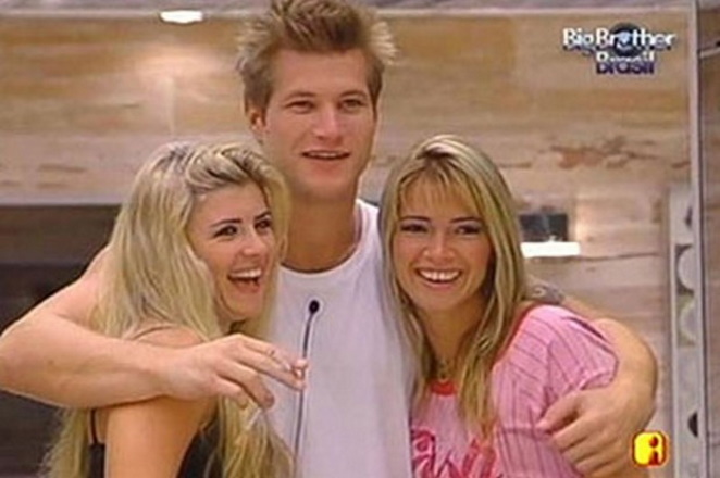 Íris, Alemão e Fani no BBB7, da TV Globo