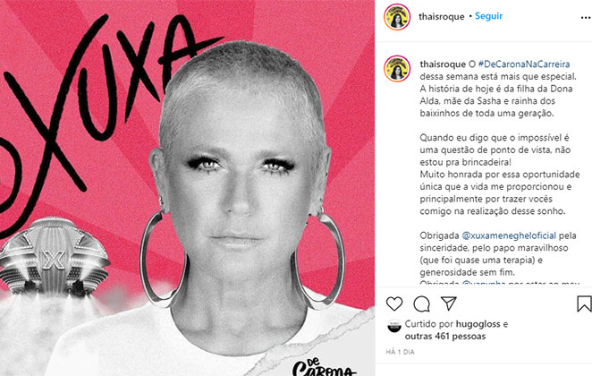 Xuxa abriu o jogo sobre a situação atual do País 