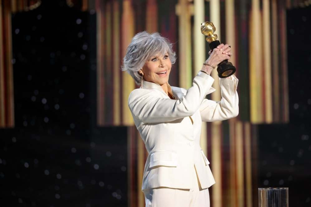 Jane Fonda foi homenageada pelo conjunto da obra
