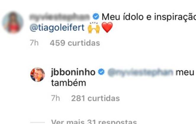 Boninho diz que Tiago é o seu grande ídolo