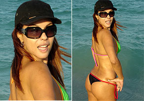 Marcia Goldschmidt E Flagrada Toda Boa Em Miami Beach O Fuxico