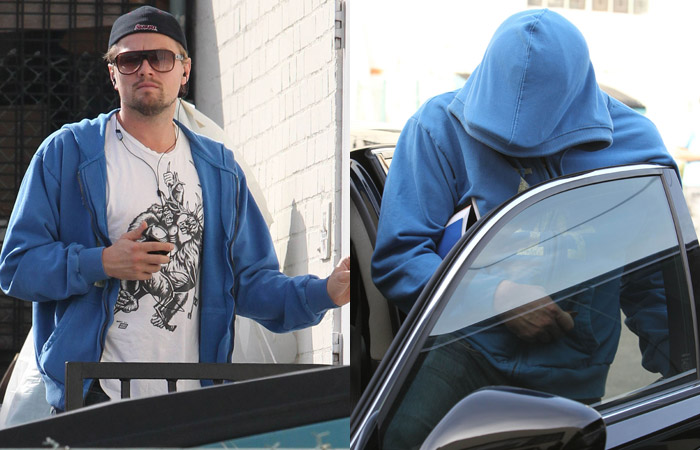moletom com capuz leonardo dicaprio