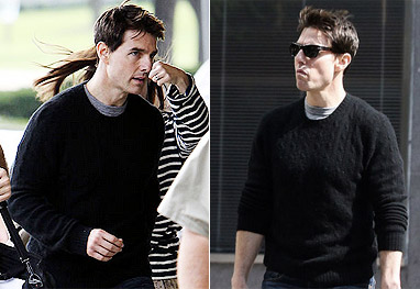 Tom Cruise muda o visual para rodar One Shot - OFuxico