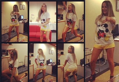 Claudia Leitte posta fotos dançando nos bastidores do The Voice Brasil -  OFuxico