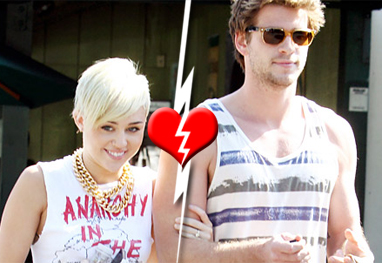 Noivado de Liam Hemsworth com Miley Cyrus é desconversado pelo