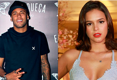 Internautas flagram Bruna Marquezine em aeroporto com Neymar - OFuxico
