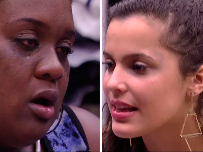 BBB Roberta E Emilly Brigam Feio Mais Uma Vez OFuxico