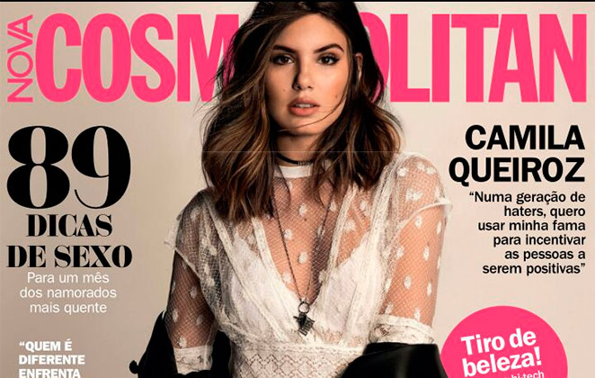 Camila Queiroz Posa Sensual Para Capa De Revista Ofuxico
