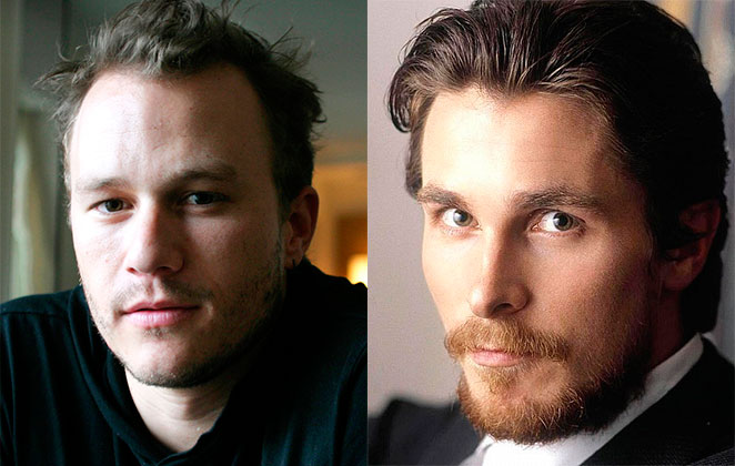 Christian Bale, o ator que interpretou Batman em O Cavaleiro das Trevas,  afirmou que Heath Ledger