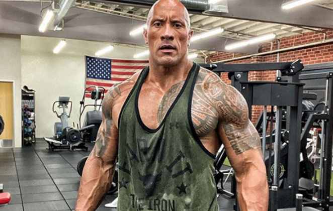 dwayne johnson gym bolsa