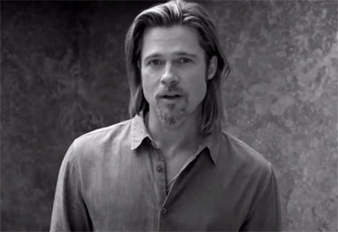 Assista ao comercial da Chanel nº 5 com Brad Pitt```