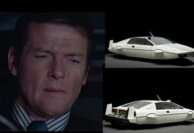 Carro-Submarino de James Bond é leiloado por quase R$ 2 milhões