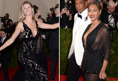 Gisele Bündchen e Beyoncé arrasam em baile de gala nova iorquino