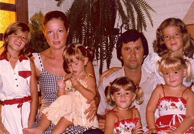 Gisele Bündchen lembra foto da família