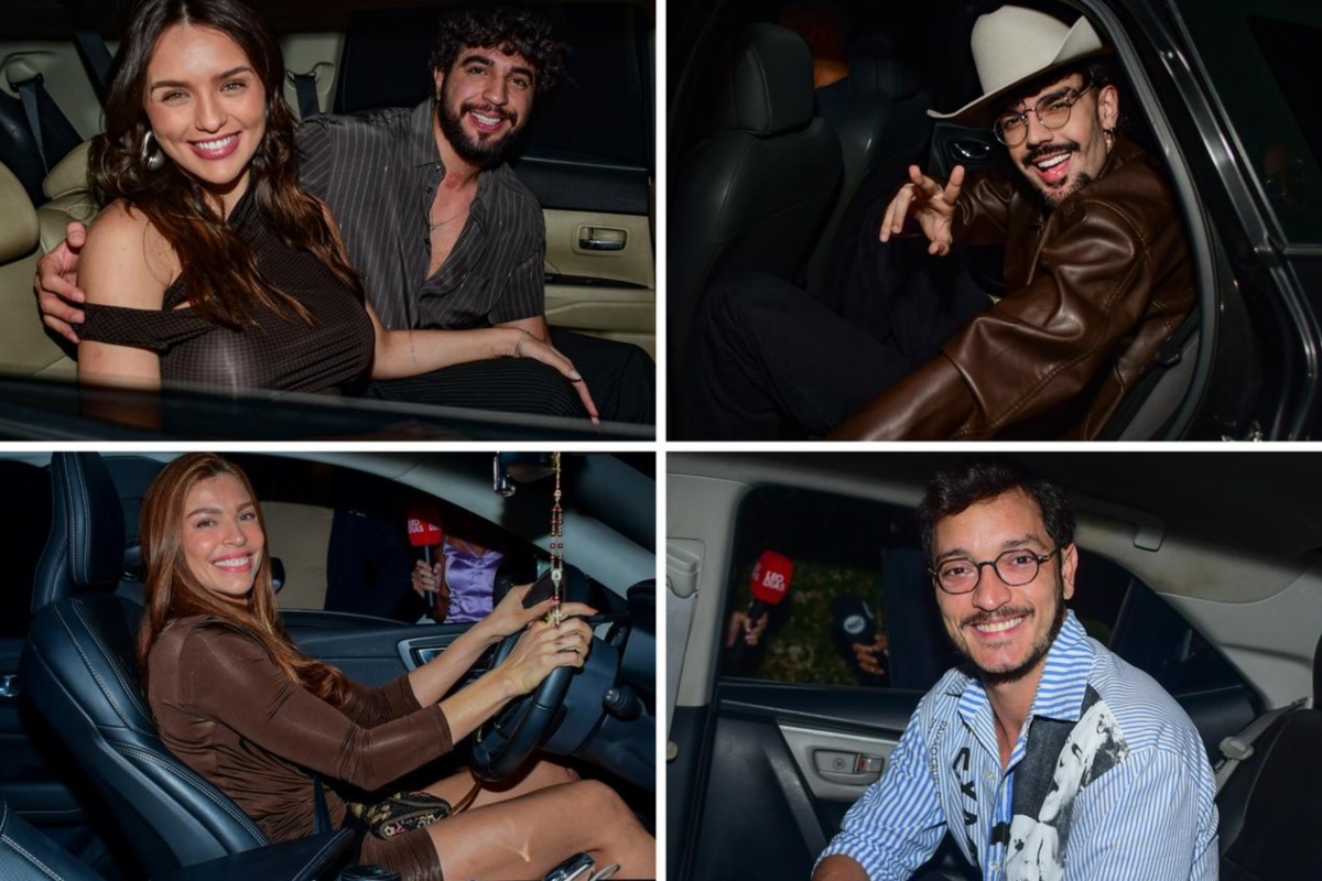 Famosos na festa de Luciano Huck