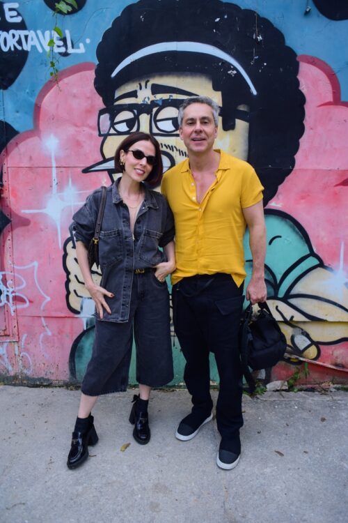 Karen Brustolin e Alexandre Nero