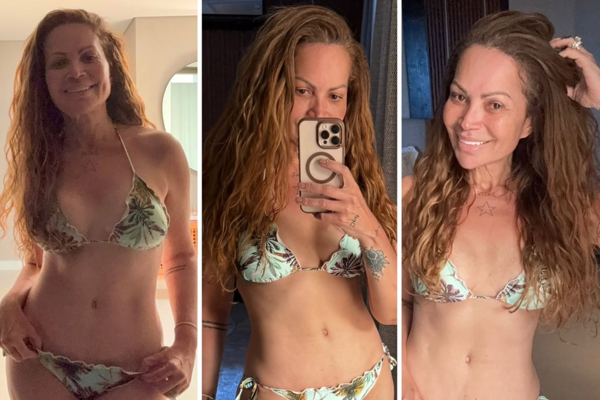 Solange Almeida de biquíni