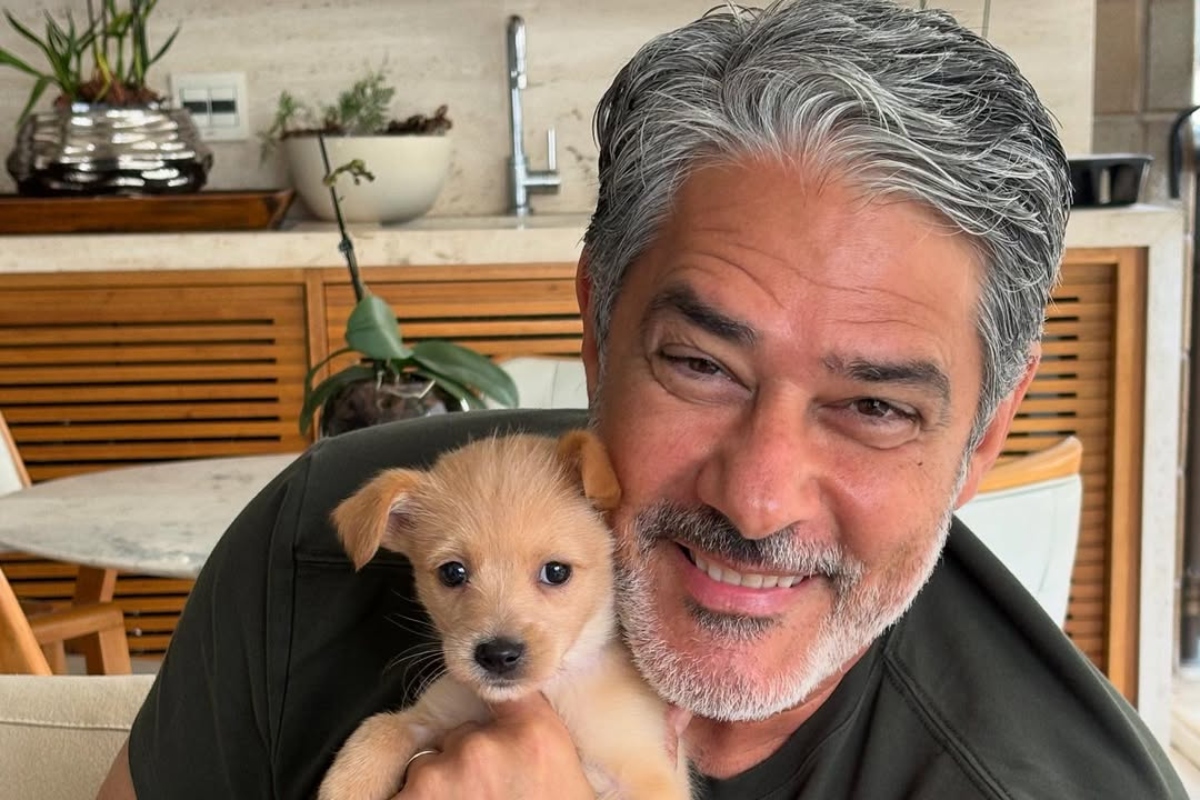 William Bonner e pet