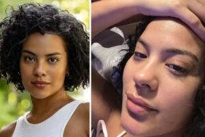 Bella Campos chora por causa de 'Vale Tudo'