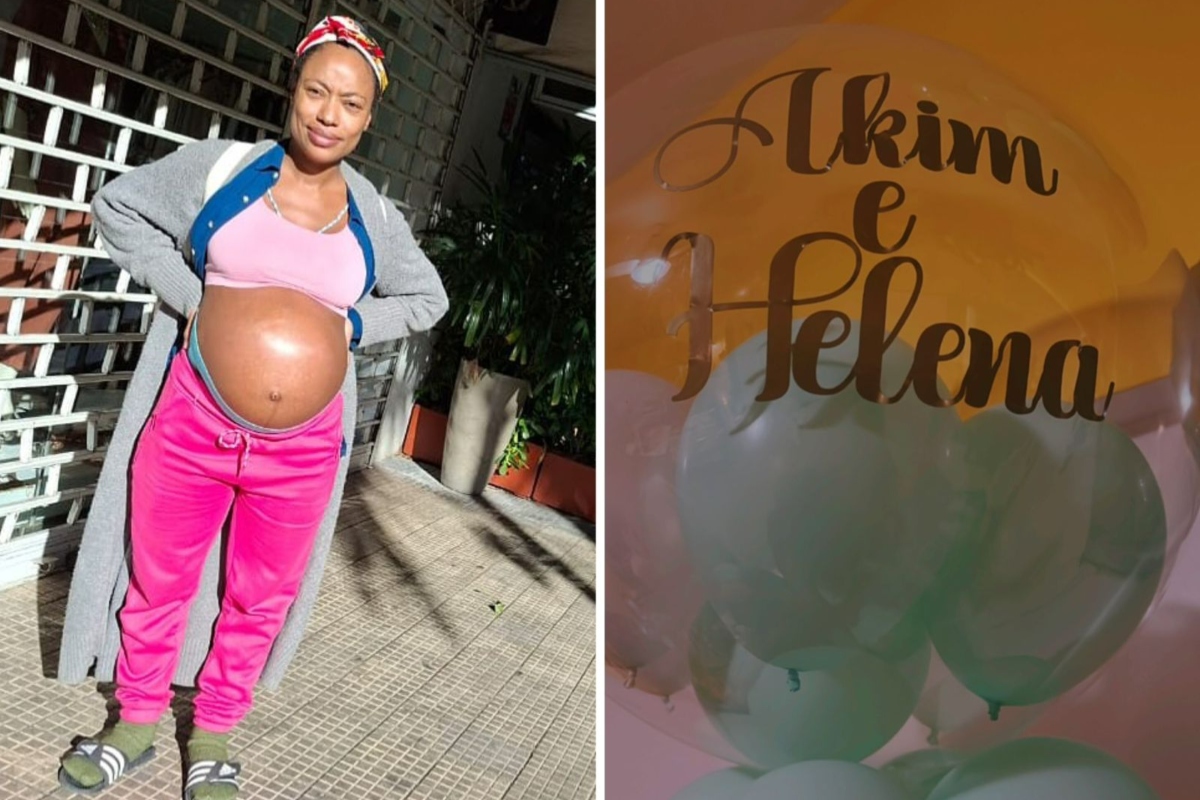 Mariana Nunes dá à luz Akim e Helena