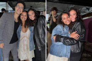 Gleici Damsasceno, Sérgio Malheiros e Bruna Marquezine