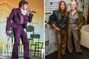 Sasha e Xuxa prestigiaram estreia da turnê de João Lucas