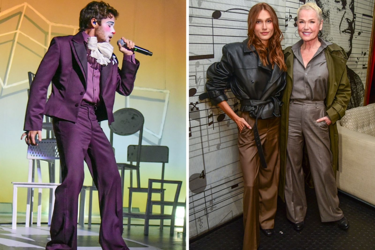 Sasha e Xuxa prestigiaram estreia da turnê de João Lucas