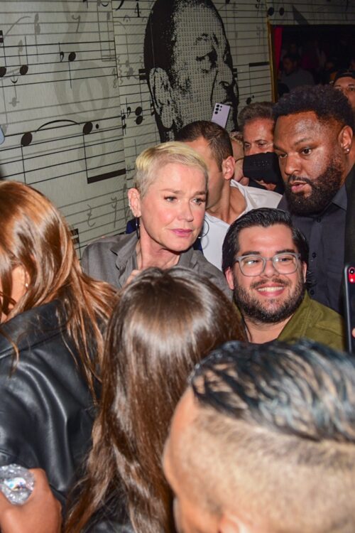 A chegada de Xuxa causou tumulto