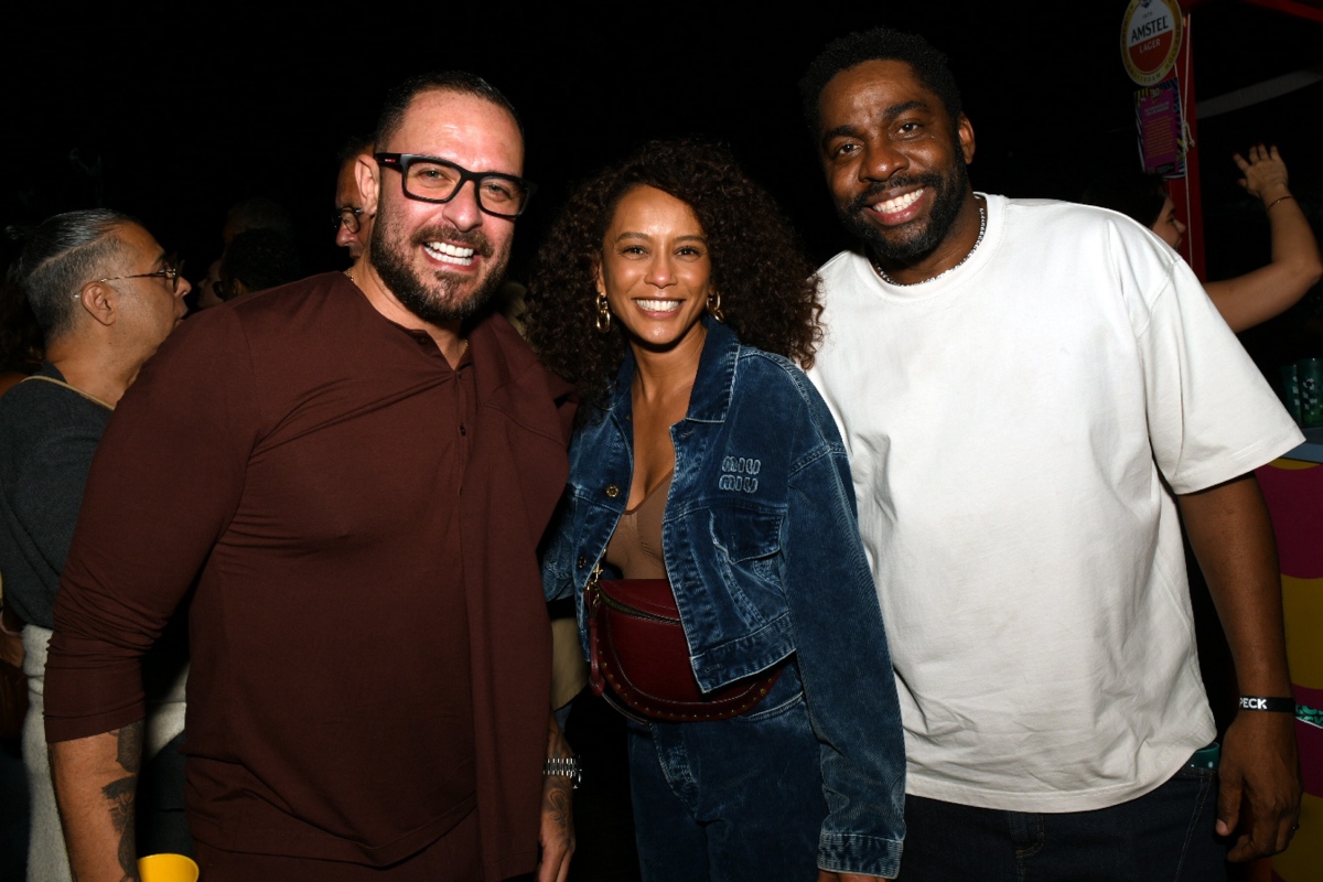 Diogo Nogueira, Taís Araújo e Lázaro Ramos