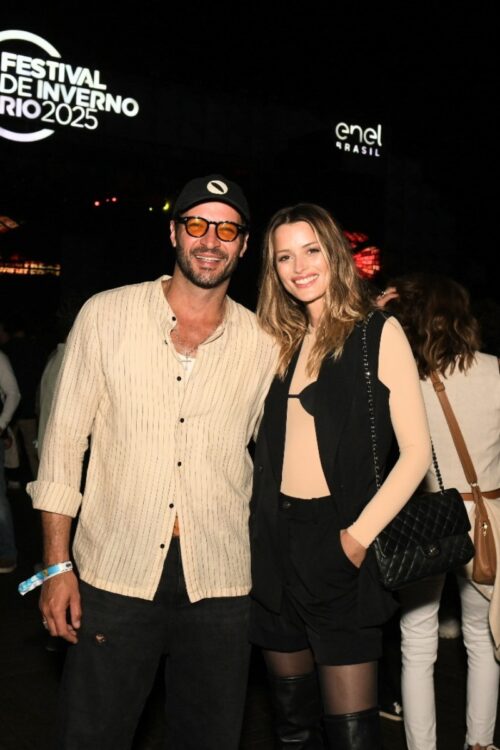 Leandro Lima e Flávia Lucini