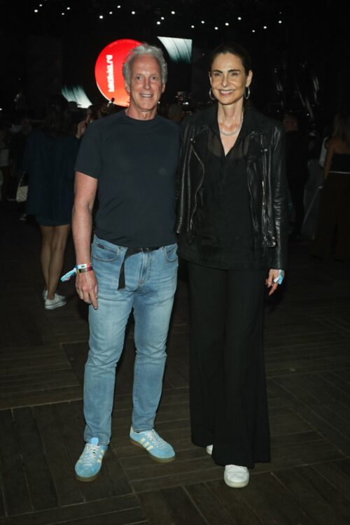 Silvia Pfeifer e o namorado, Edson Pinto