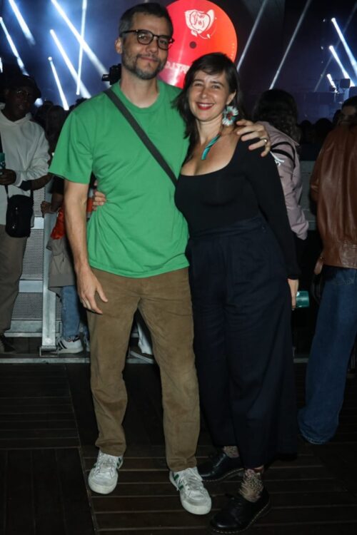 Wagner Moura e a esposa, Sandra Delgado