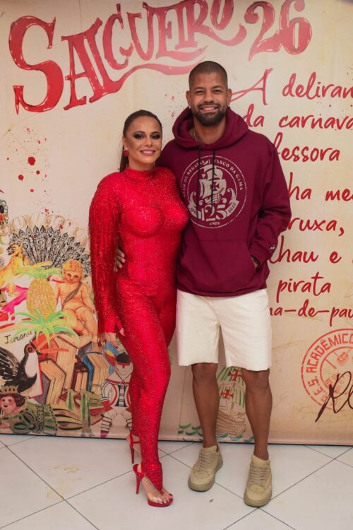Viviane Araújo e o marido, Guilherme Militão