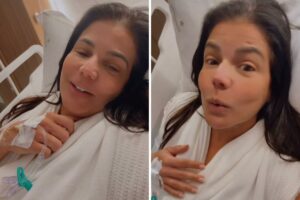 Nívea Stelmann internada