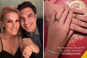 Ana Hickmann e Edu Guedes