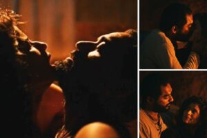 Guerreiros do Sol - Rosa (Isadora Cruz) e Josué (Thomás Aquino) têm a primeira noite de amor