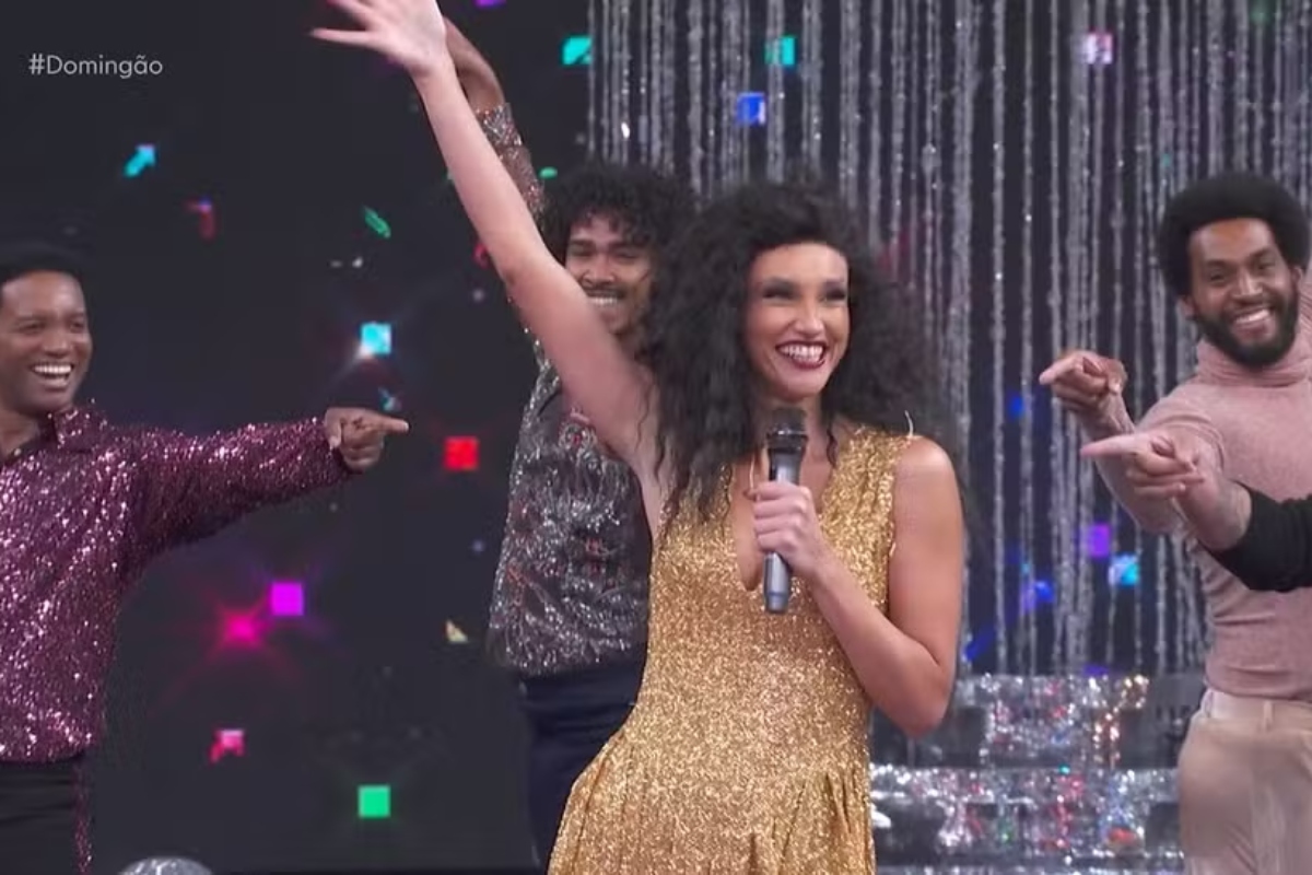 Debora Nascimento na Batalha do Lip Sync