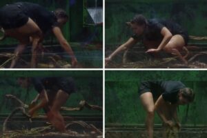 Rayanne na prova do Power Couple