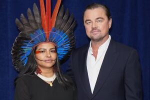 Juma Xipani e Leonardo Di Ciprio