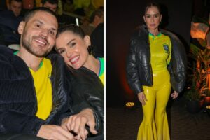 Deborah Secco e o namorado