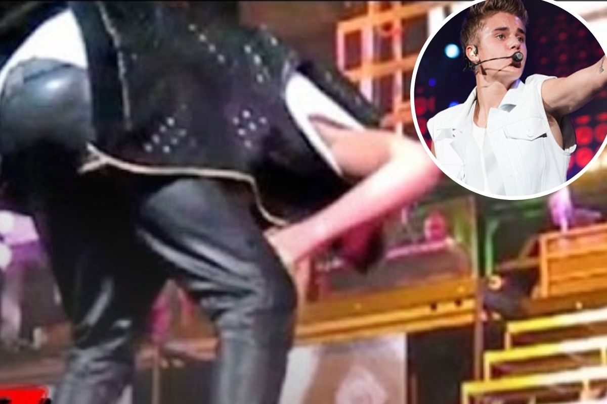 Justin Bieber vomita em pleno palco durante show. Video!