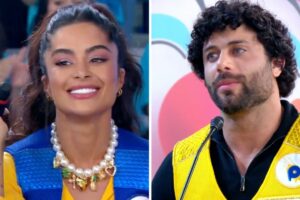 Aline Campos e Jesus Luz